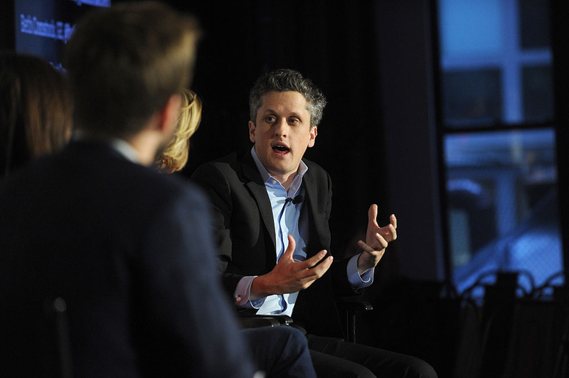 Co-founder and CEO of Box Aaron Levie speaks on stage on November 10, 2015 in New York City (Photo by Brad Barket/Getty Images for Fast Company)